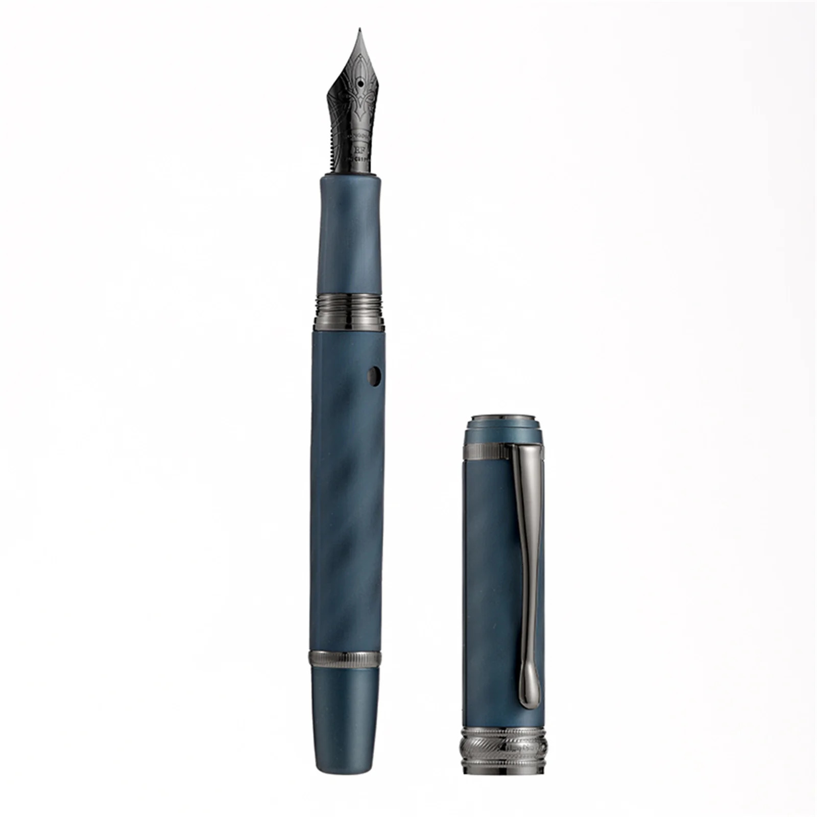 Hongdian N10 Fountain pens Hollow Piston Metal Writing ink pens Natural Rubber Pen Tongue School Office Supplies students Gift 240417
