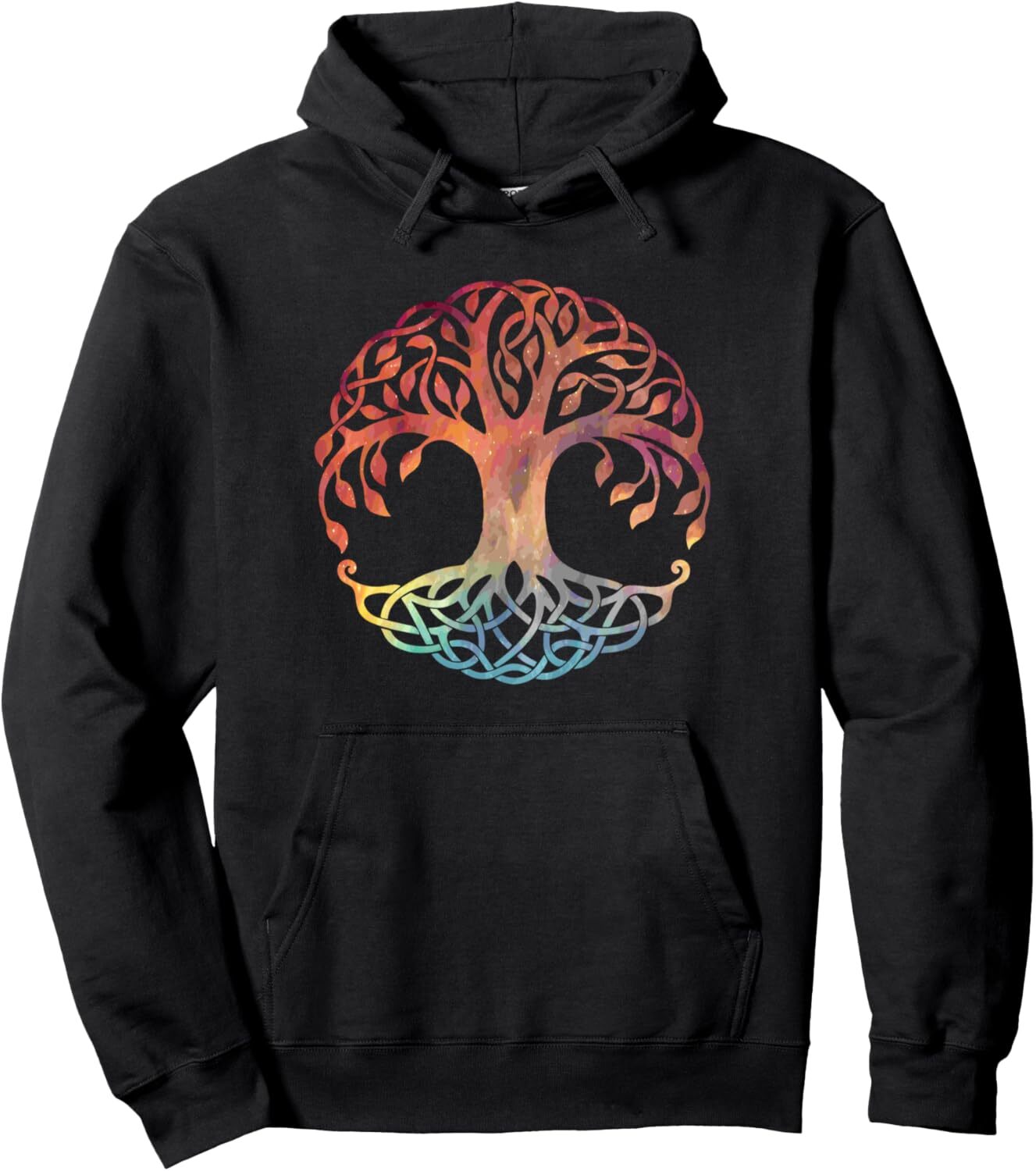 Hoodie for Mens Womens Tree of life yggdrasil celtic tree Pullover Hoodie Graphic Hoodies sweatshirt cool