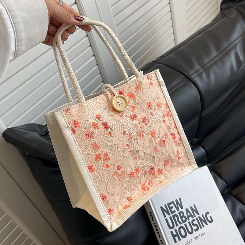 Wholesale Student Versatile Portable Lunch Boxes, Bento Women's Korean Version, Western-Style Outdoor Small Bags, Fashionable Quality, Classic