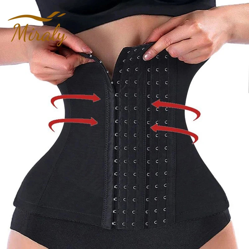 Women Slimming Waist Trainer Belt Shapewear Tummy Control Belly Cincher Body Shaper Fat Compression Girdles Faja Firm Corset 241121