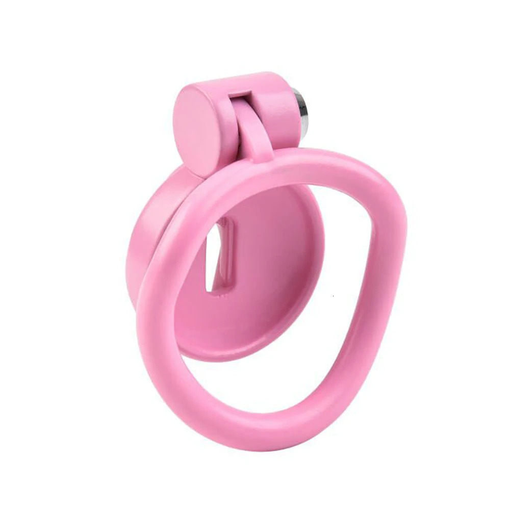 Male Small Cock Cage 5 Rings Sissy Labia Carving Tight Chastity Penis Ring with Lock Masturbation Sex Toys for Men 240423