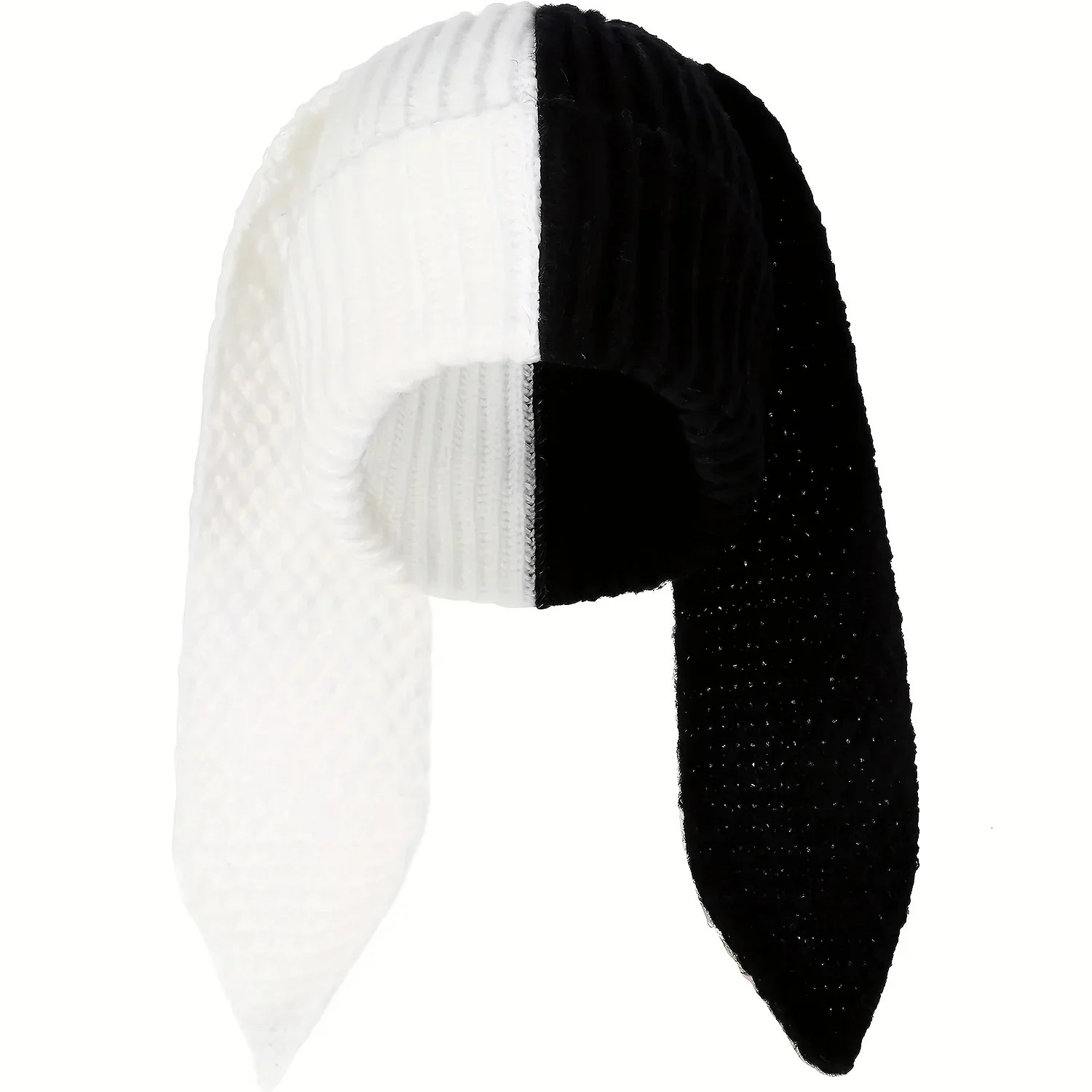 Bunny Beanie Hats For Women Cute Rabbit Winter Cap Warm Skull Outdoor Ski Slouchy Halloween Day Dead Decorations 241125