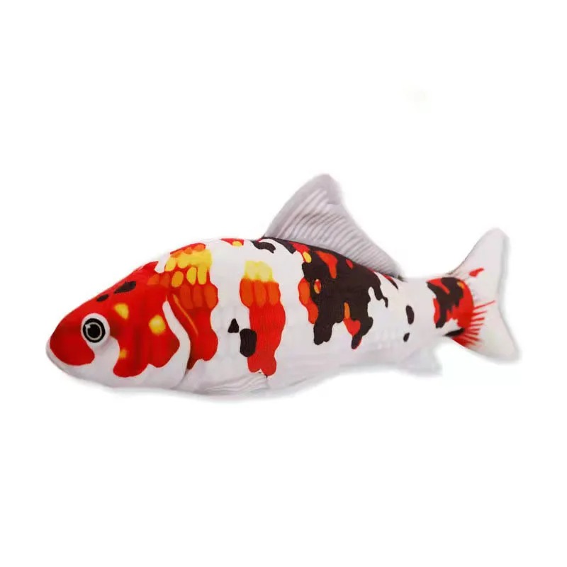 Cat Toy Training Entertainment Fish Plush Stuffed Pillow 20Cm Simulation Fish Cat Toy Fish Interactive Pet Chew Toy Pet Supplies