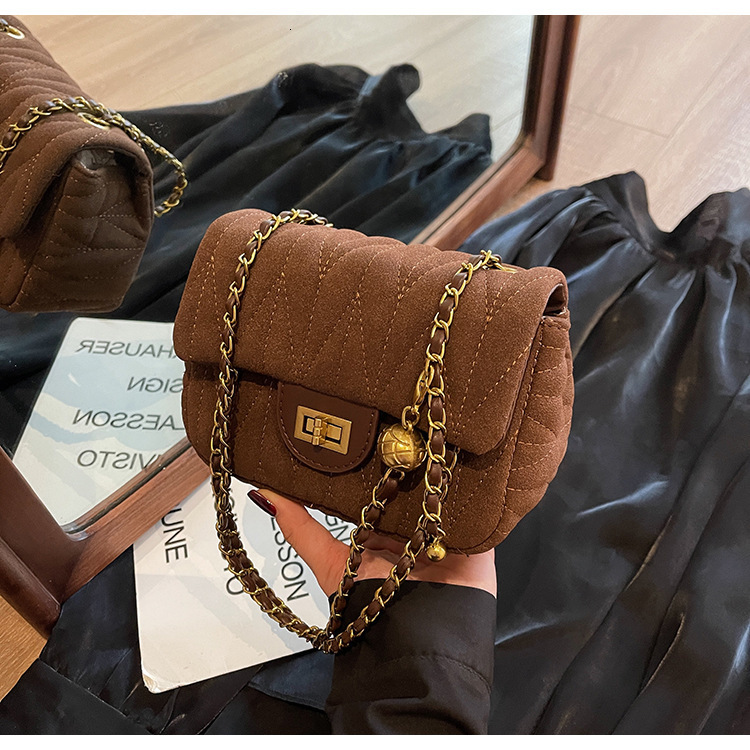 Advanced Ling Grid For Bags Handbags Women Autumn And Winter Fashion Small Square Casual Diagonal Shoulder Bag Designer