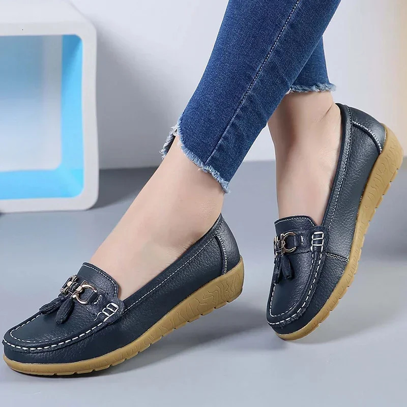 Women Shoes Slip On Loafers For Ballet Flat Moccasins Casual Sneakers Zapatos Mujer 241126