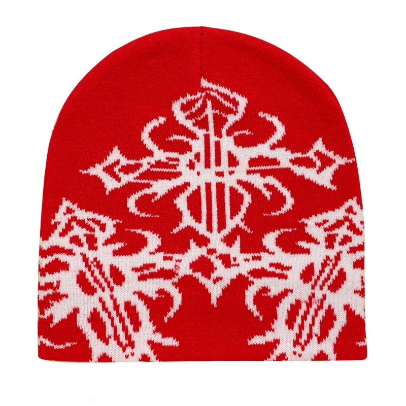 Q0KE Slouchy Cotton Winter Warm Skull Cap Knitted Beanie Y2k Accessories Unisex Ski Cycling Outdoor 241125