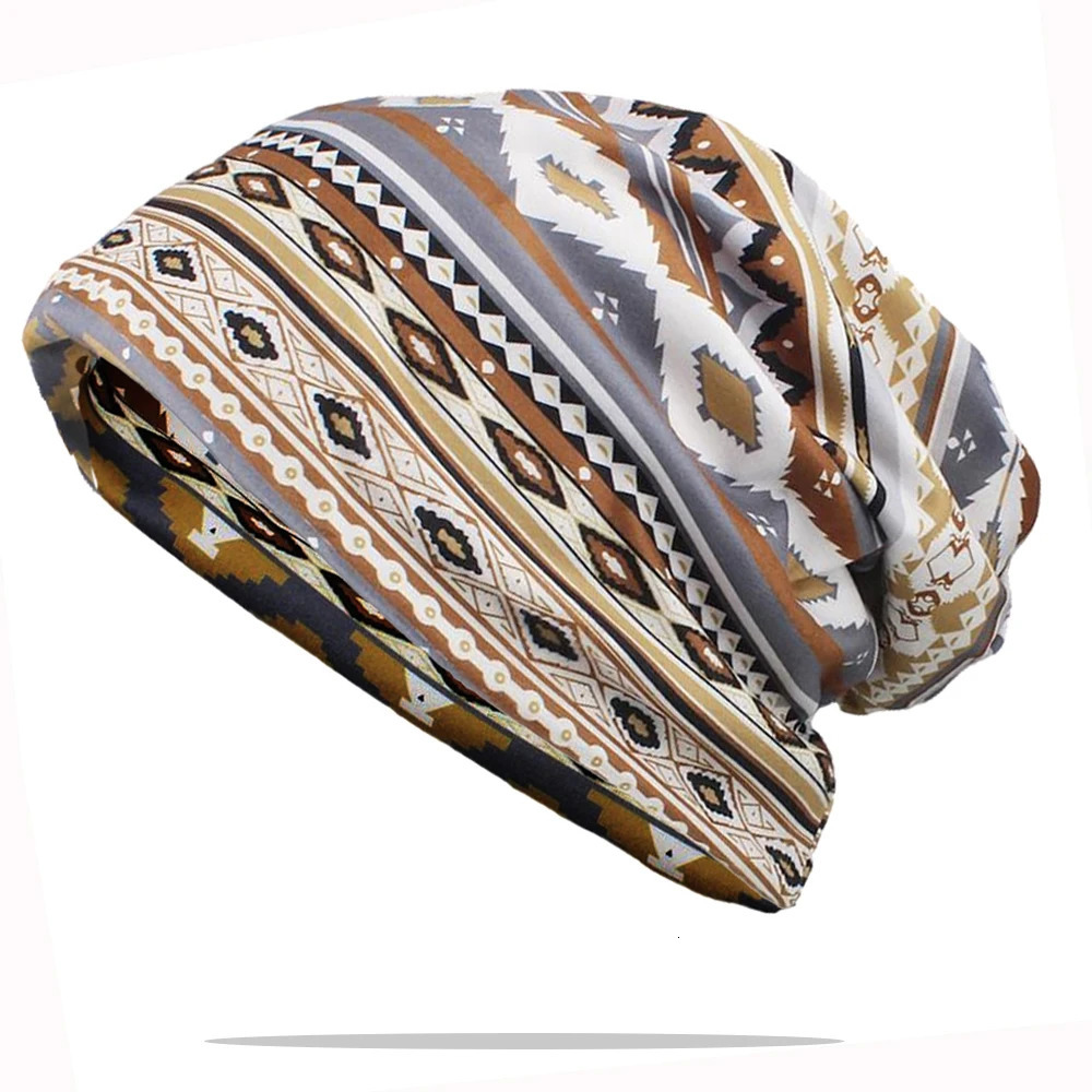 Multifunction Women Winter Autumn Hat Classical Teenager Adult Men Thin Scarf Girl Skullies Beanies Vintage Cap S11X03 241125