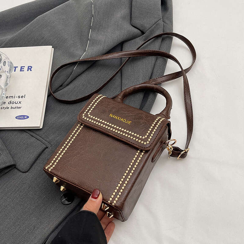 Advanced Texture Vertical Mobile Phone New Trendy Crossbody Bag Niche Design Handbag For Women's Fashion Quality Classic