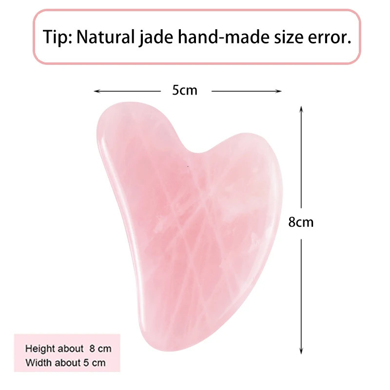 Natural Stone GuaSha Jade Beauty Scraping Massage Tools Firm Skin Care Face Gua Sha SPA Physical Therapy Gue Che Roller 241118