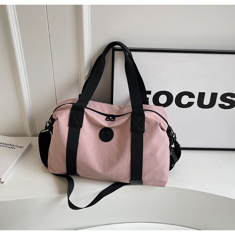 New Model Simple And Fashionable Fitness Large Capacity Hand Luggage Bag, Women's High-end Sense Of Sports Outside Bags Handbags Women