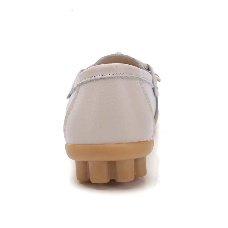 2023 Woman Flats Shoes Ballet Flat Sneakers Genuine Leather Spring Soft Moccasins Ladies Boat Ballerina Espadrilles Creepers 241126