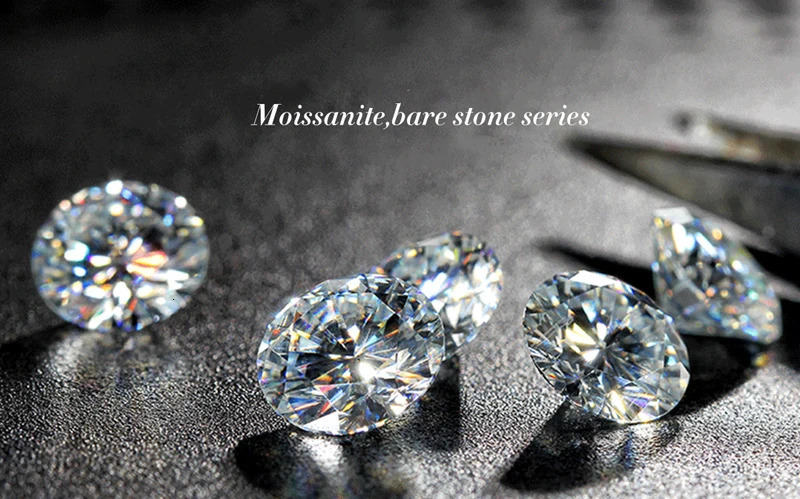 With GRA Certified Genuine Loose Gemstone Jewelry Accessories Excellent Round Cut 5mm 05 Lab Diamond For Ring 241125