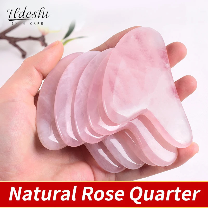 Natural Stone GuaSha Jade Beauty Scraping Massage Tools Firm Skin Care Face Gua Sha SPA Physical Therapy Gue Che Roller 241118