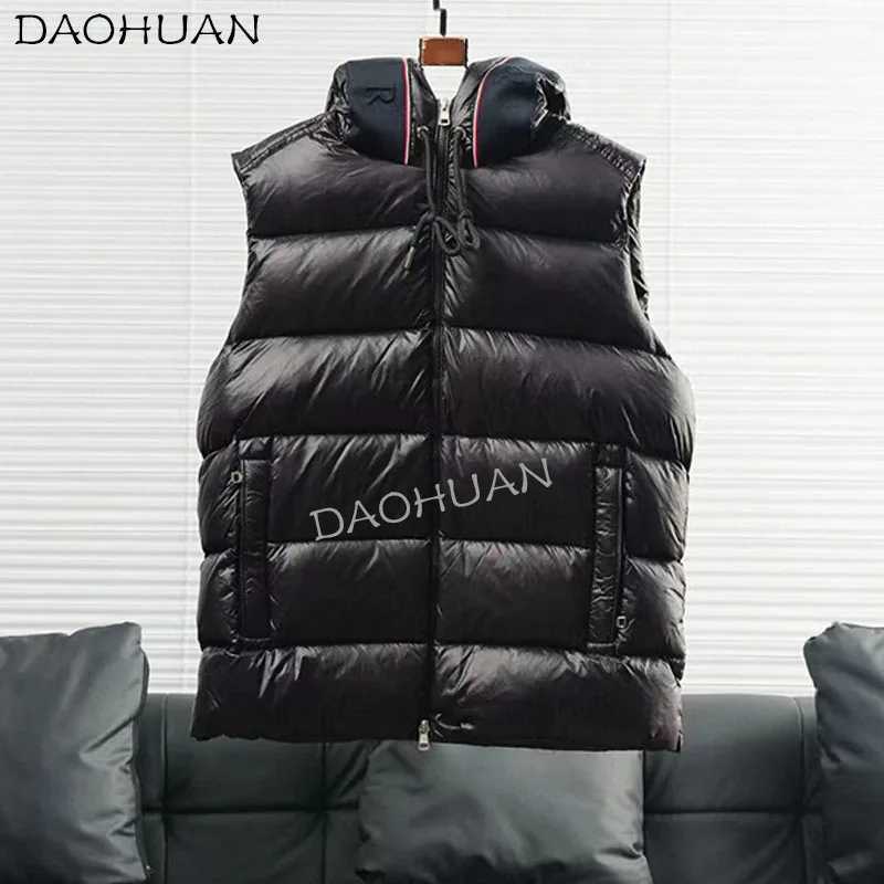 Men's Down Parkas Classic Mens And Womens Winter Warm lightweight Vest Down Jacket with The Same lightweight CROFTON Couple Vest Mens An z241129