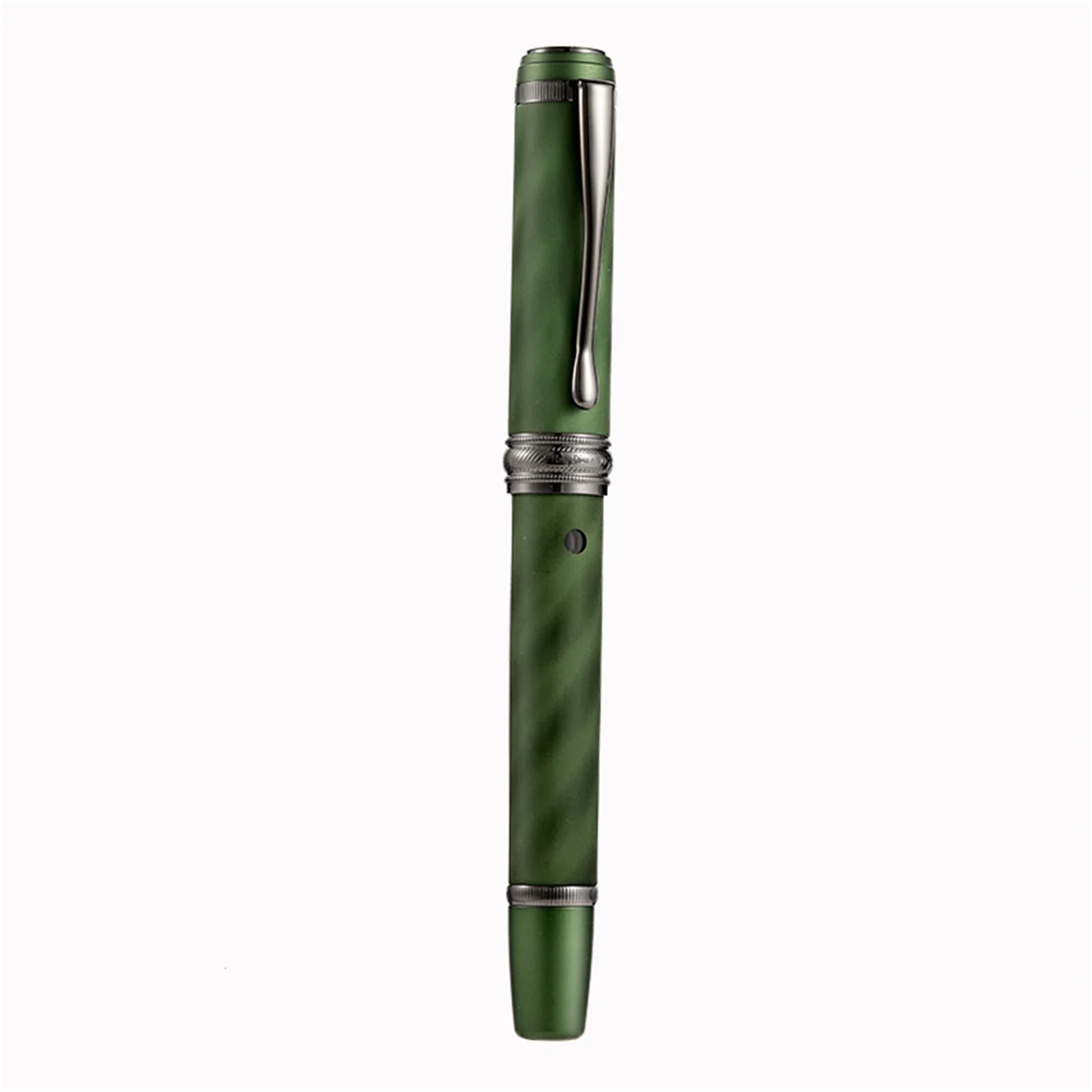 Hongdian N10 Fountain pens Hollow Piston Metal Writing ink pens Natural Rubber Pen Tongue School Office Supplies students Gift 240417