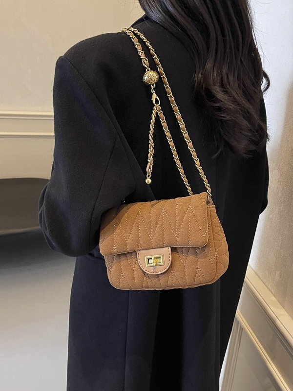 Advanced Ling Grid For Bags Handbags Women Autumn And Winter Fashion Small Square Casual Diagonal Shoulder Bag Designer