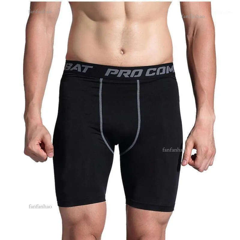 Men's Shorts 3XL Men Sports Gym Quick Drying Compression Under Base Layer Tights Half Athletic Mens Skinny Riding Fitness Short