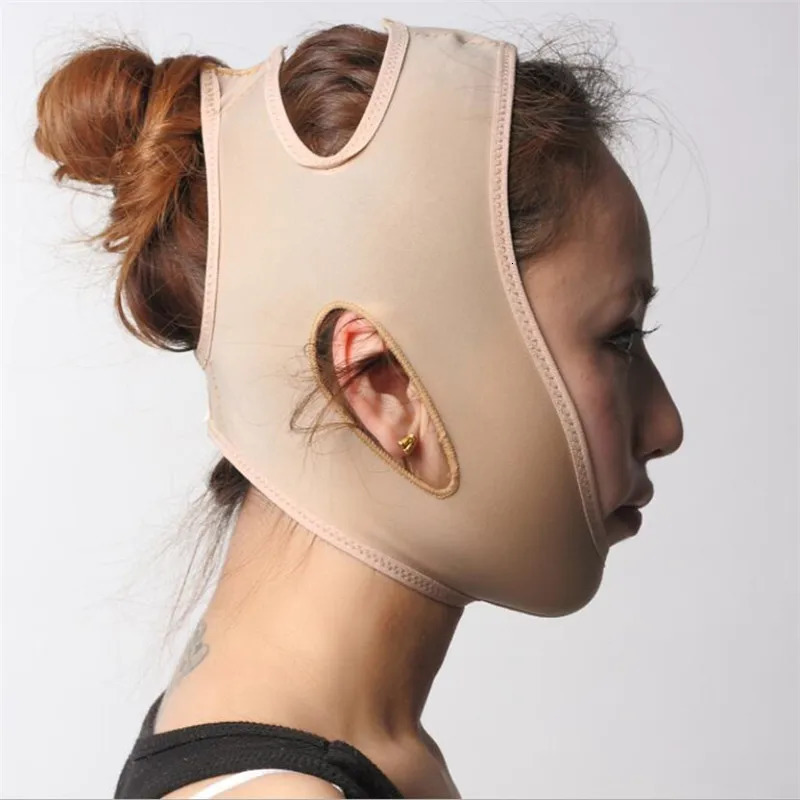 Face V Shaper Slimming Bandage Relaxation Lift Up Belt Shape Reduce Double Chin Thining Band Massage Slimmer 241118