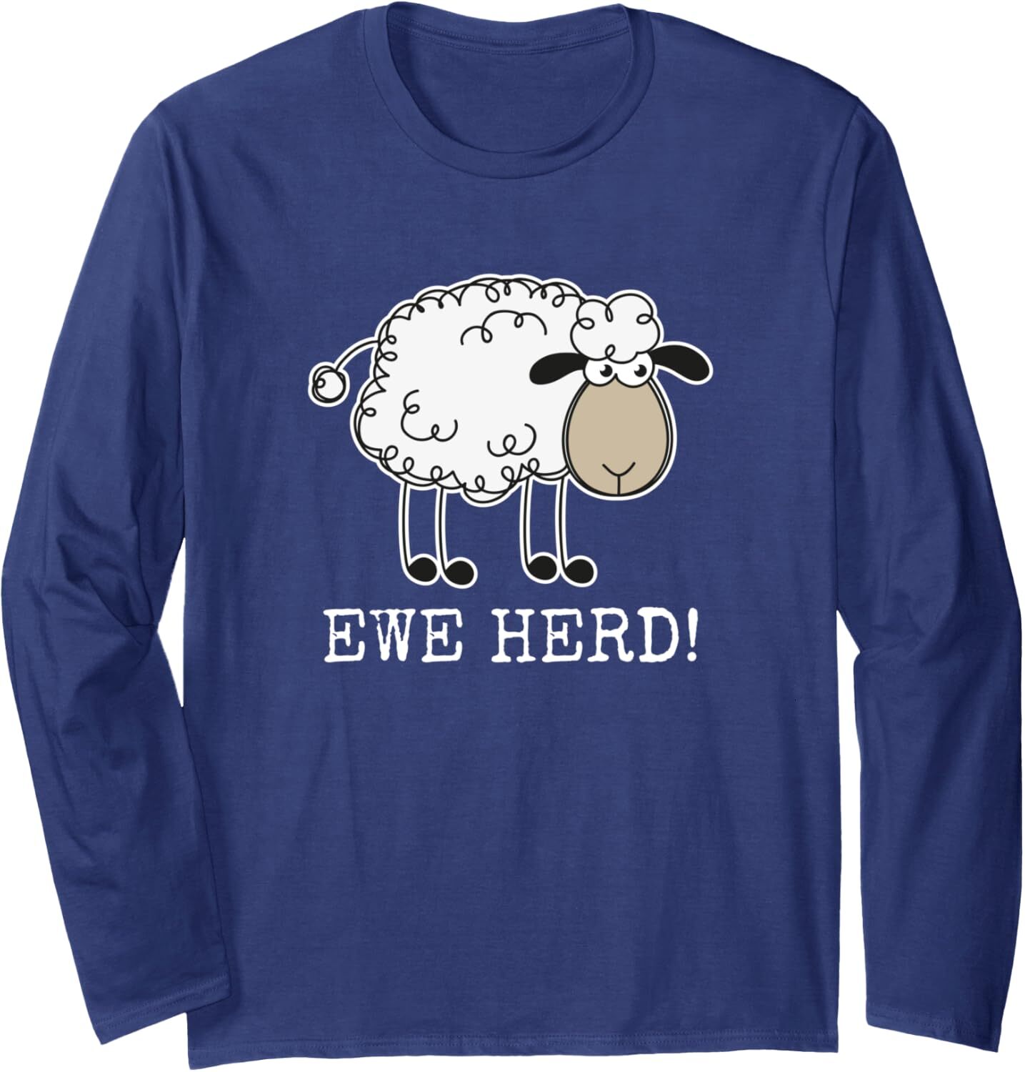 Long Sleeve Shirts for Men sweatshirt Sheep Lover Funny Sheep Farmer Long Sleeve Tee Streetwear Casual tops clothes Fashionable and atmospheric