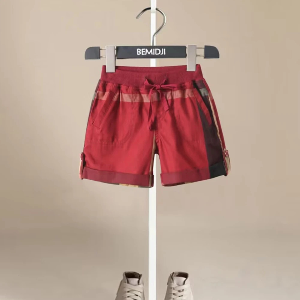 Baby Shorts for Boy Casual Solid striped Baby Kids Shorts Pants Boys Shorts Summer Thin Baby Boy Clothes Age for 12M to9T 240422