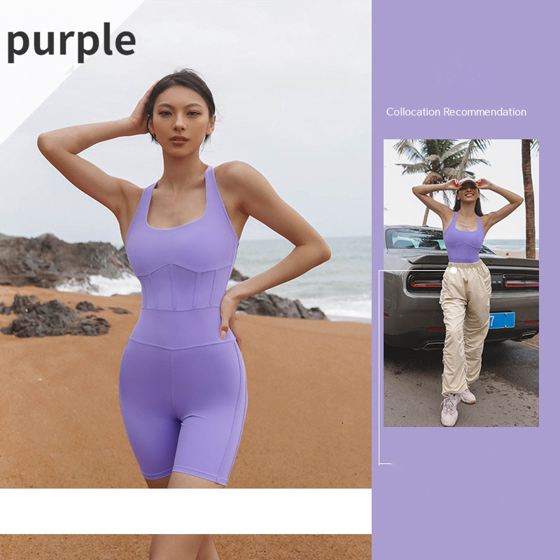 2024 Women Seamless Yoga Jumpsuits With Pads Sleeveless Fiess Bodysuits One-Pieces Rompers Sportswear Gym Ropa Deportiva Mujer