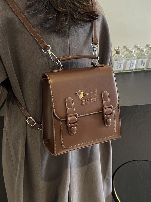 Backpack For Women, Fashionable, Casual, Hand-held, Student Backpack, Street Trendy Travel Backpack Designer Bags Handbags Women