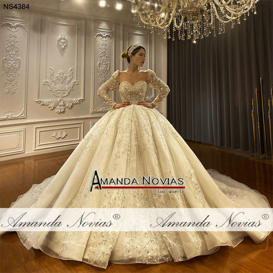 Customized sy Sweetheart Ball Gown Wedding Dress