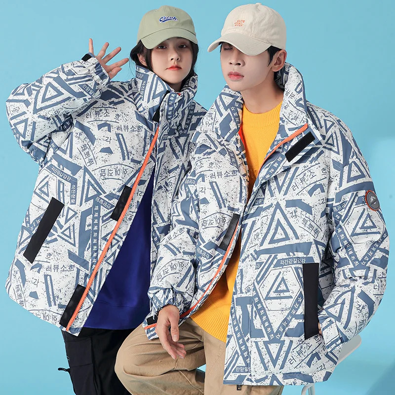 New men's standing collar down jacket duck down short casual parka coat Korean design men's thick and warm designer winter coat 3XL