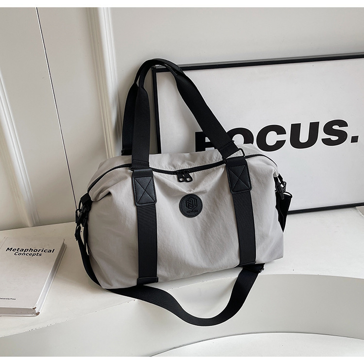 New Model Simple And Fashionable Fitness Large Capacity Hand Luggage Bag, Women's High-end Sense Of Sports Outside Bags Handbags Women