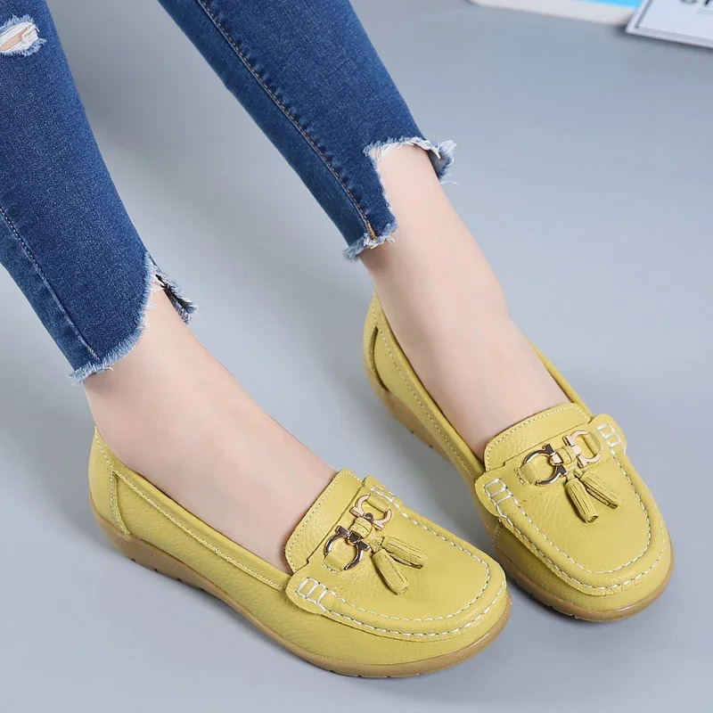 Women Shoes Slip On Loafers For Ballet Flat Moccasins Casual Sneakers Zapatos Mujer 241126