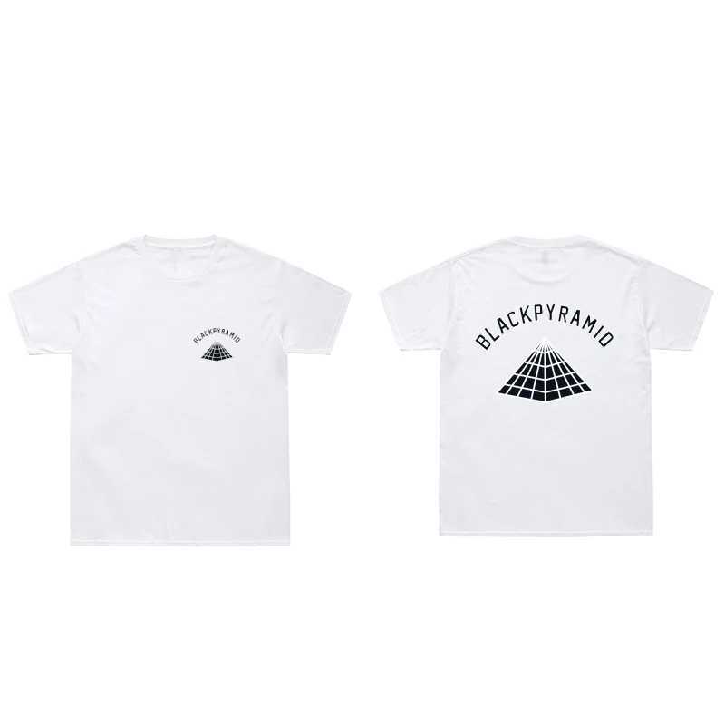 Men's T-Shirts Casual Chirs Brown Brand Man T Shirt Two Side Black Pyramid Print Tshirts Hip Hop Cotton Strtwear T Shirt Summer Cool Tops Y240429