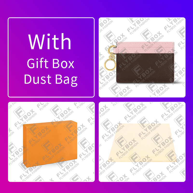 CHARMS Holders Wallets M82739 Coin Purse Pouchs Key Card M82132 Credit Card Holder Women Fashion Luxury Designer TOP Quality Fast Delivery 254