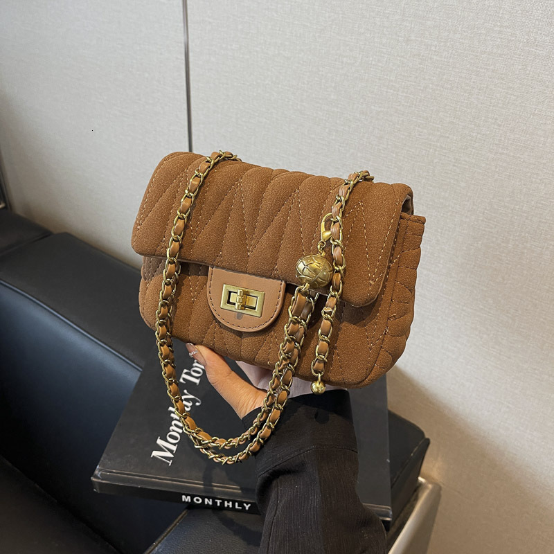 Advanced Ling Grid For Bags Handbags Women Autumn And Winter Fashion Small Square Casual Diagonal Shoulder Bag Designer