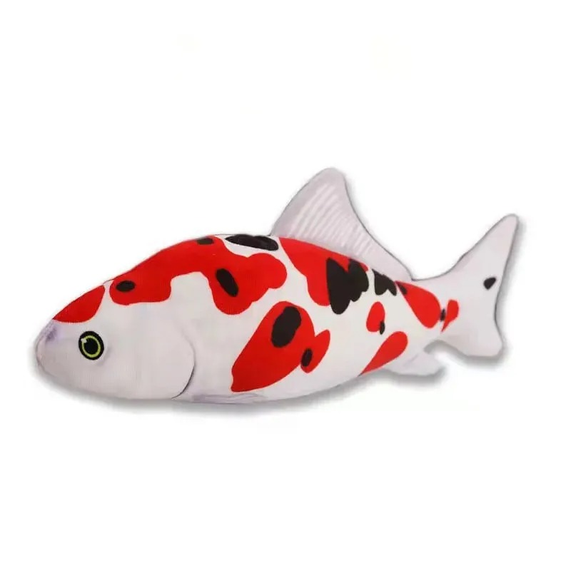 Cat Toy Training Entertainment Fish Plush Stuffed Pillow 20Cm Simulation Fish Cat Toy Fish Interactive Pet Chew Toy Pet Supplies