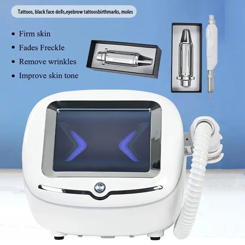 Factory Outlet Q Switched Nd Yag Pico Second Laser Eyebrow Washing Freckle Remover Laser Tattoo Removal Machine