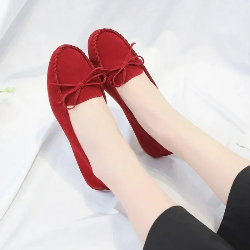 Style Women Flats Shoes Loafers Candy Color Slip on Flat Ballet Comfortable Ladies Shoe Zapatos Mujer 241126