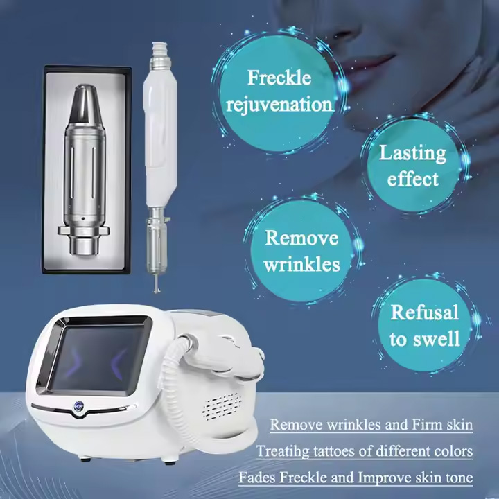Factory Outlet Q Switched Nd Yag Pico Second Laser Eyebrow Washing Freckle Remover Laser Tattoo Removal Machine