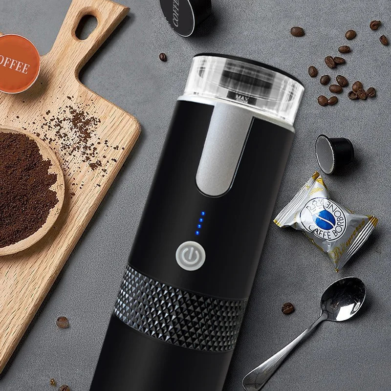 Portable Espresso Maker Electric Coffee Machine Compatible NS Capsule Ground Fast Brewing 240423