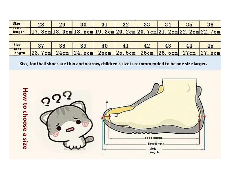 Professional Long Spike Football Boots FG/TF Anti-Slippery Soccer Shoes Kids Grass Training Ankle Cleats Soccer Sneakers