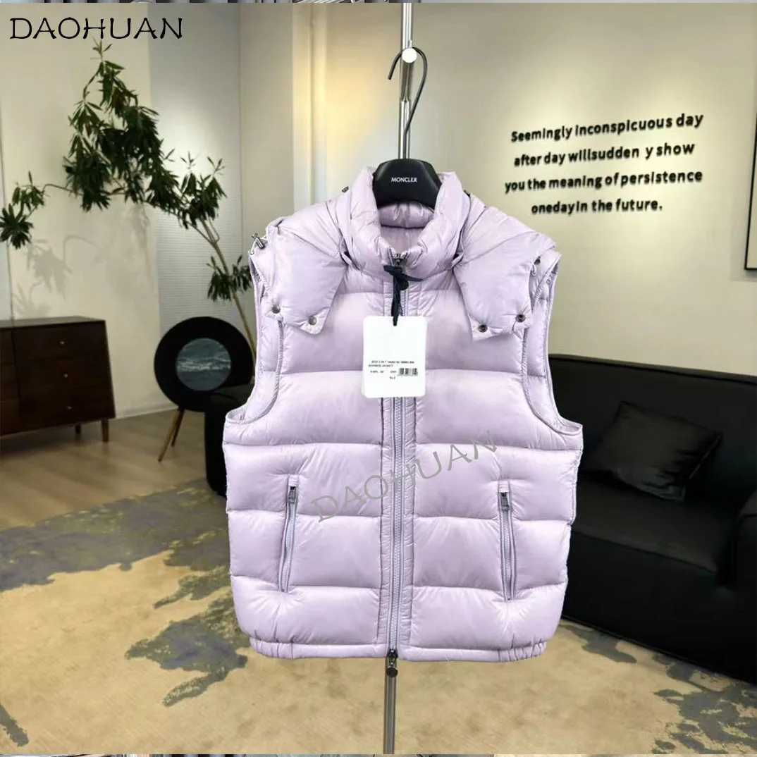 Men's Down Parkas Classic Mens And Womens Winter Warm lightweight Vest Down Jacket with The Same lightweight CROFTON Couple Vest Mens An z241129