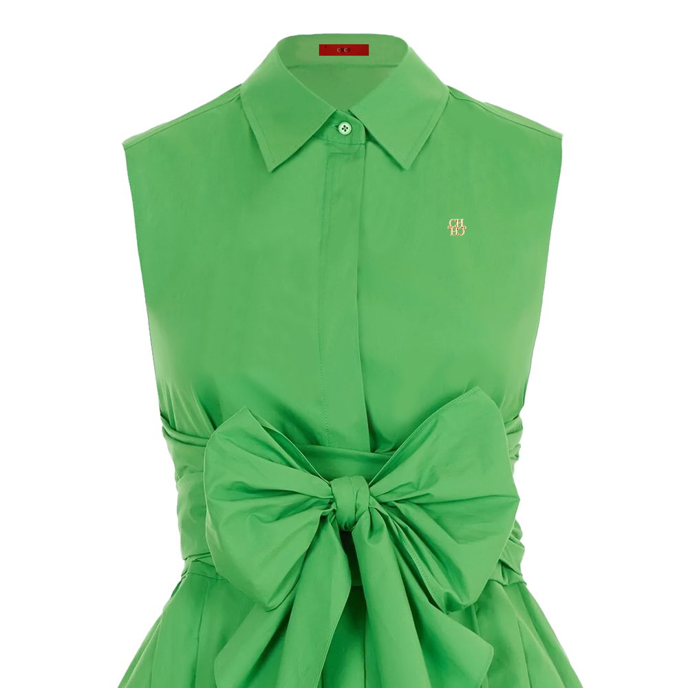 Summer New Casual Commuting Elegant Lapel Women's Dress Fashion Solid Color Ruched Buttoned V Neck Shirt Dresses