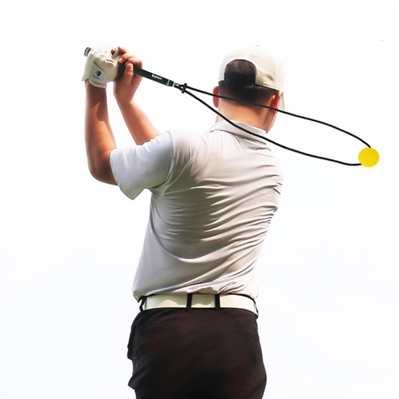 Golf Swing Practice Rope Indoor Golf Training Aid Exercise Rope Golf Practice Swing Trainer Golf Club Practice Accessory 240416