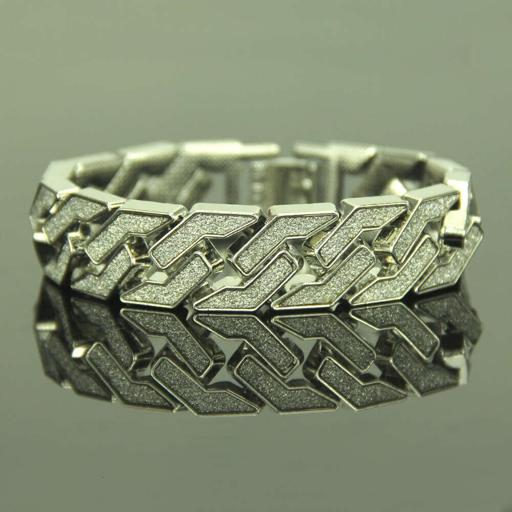 Black Five Hip Hop Gold Scallion Starry Sparkg Pink Men's Geometric Bracelet Hiphop Popular Handicraft