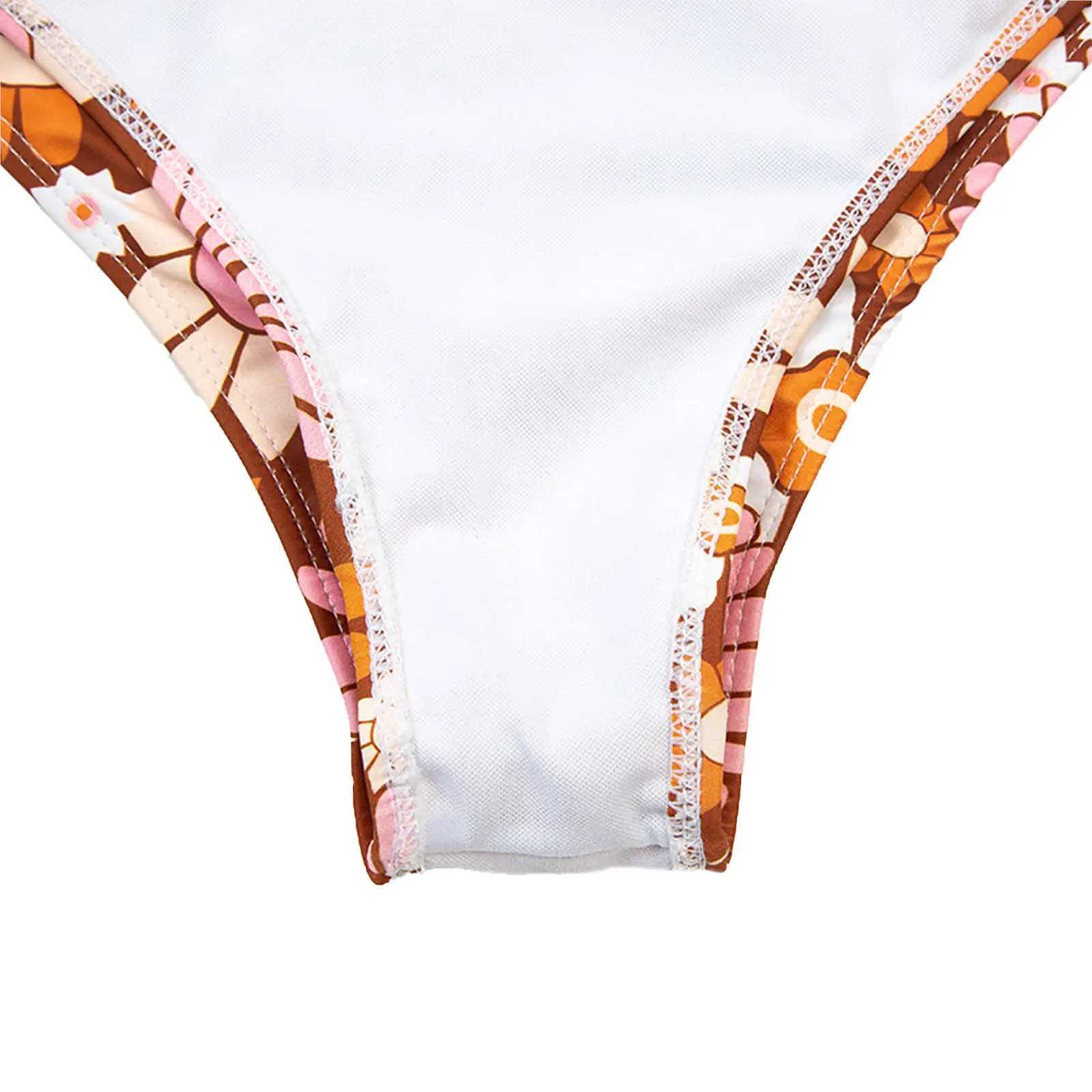 Women's Swimwear Womens Long Sleve Flower Single Piece Swimsuit Fashion Zipper Swimsuit Fashion Swimsuit Womens Swimsuit Beach Wear H241130