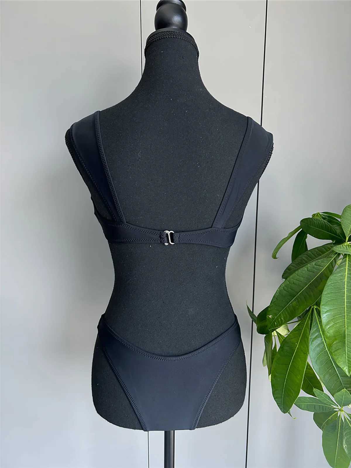 Women's Swimwear New Metal Ring Brazilian High Leg Cut Bikini Women Swimwear Female Swimsuit Two-pieces Bikini set Bather Bathing Suit Swim K5762