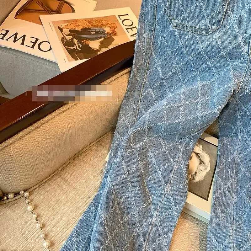 Women's Jeans 2021 Soft High Waist Womens Trousers Denim Loose Underwear Winter Womens Jeans Womens Pants Womens Pants Thick Velvet H241130