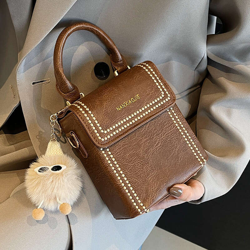 Advanced Texture Vertical Mobile Phone New Trendy Crossbody Bag Niche Design Handbag For Women's Fashion Quality Classic B1