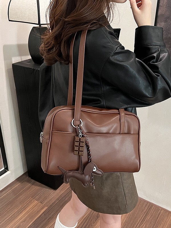 High End Handbag For Women In Autumn Winter, Trendy And Fashionable Single Shoulder Bag, Large Capacity Commuting Bag Designer Handbags