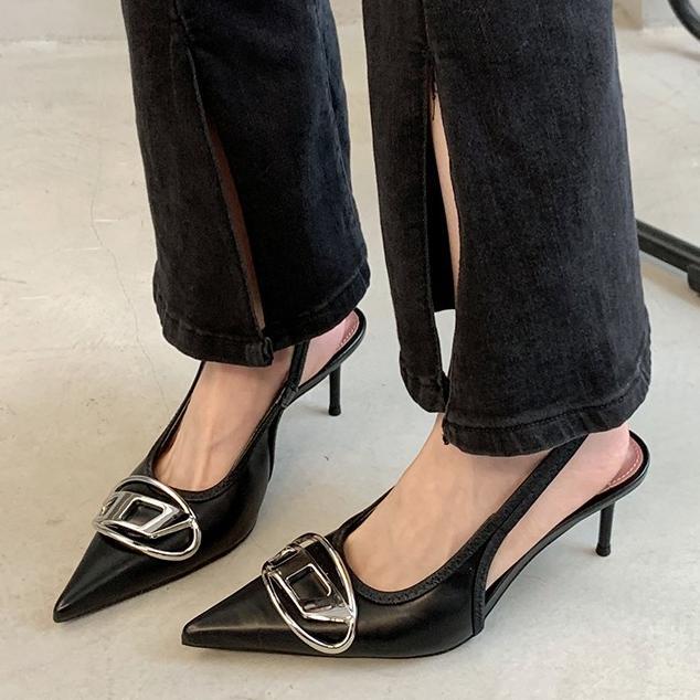 Free shipping Woman Rhinestones Sandals Elegant Female Fashion Comfortable Medium Block High Heels Party Shoe Summer