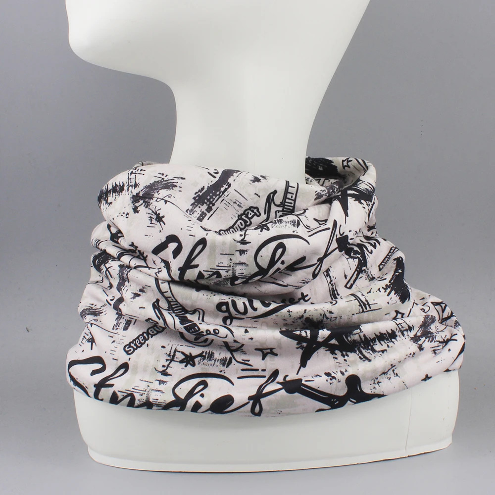 Multifunction Women Winter Autumn Hat Classical Teenager Adult Men Thin Scarf Girl Skullies Beanies Vintage Cap S11X01 241125